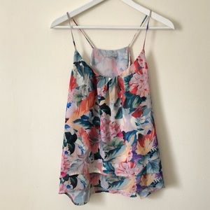 H&M floral tank